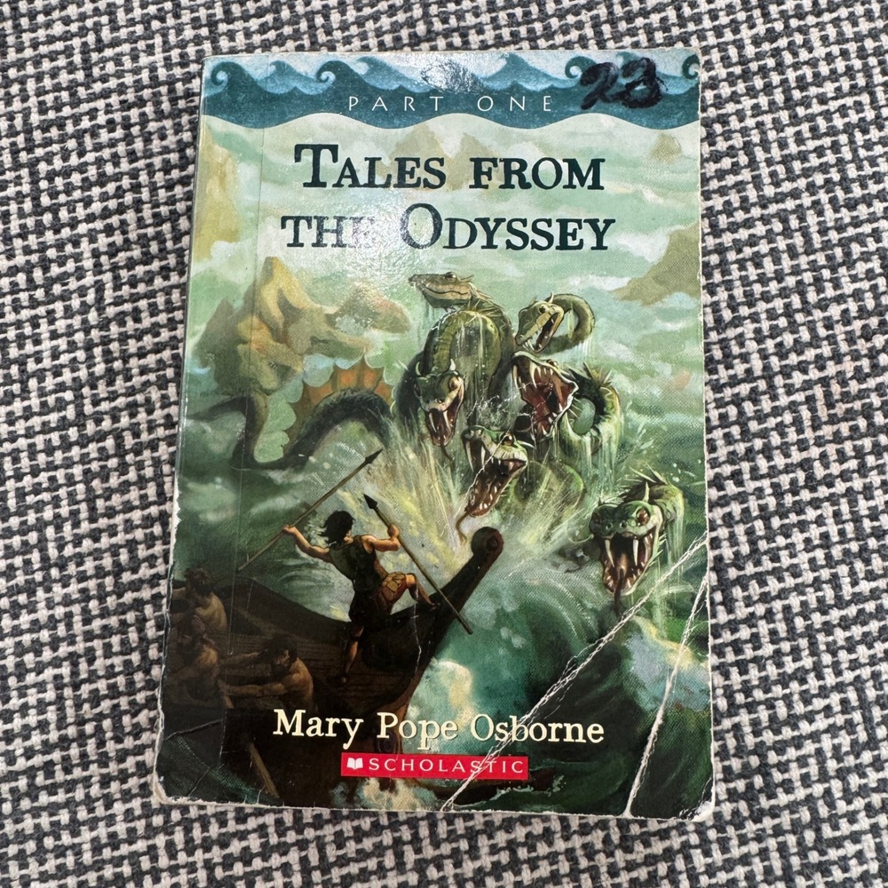 Tales from the Odyssey Part One Mary Pope Osborne Scholastic Paperback 2011